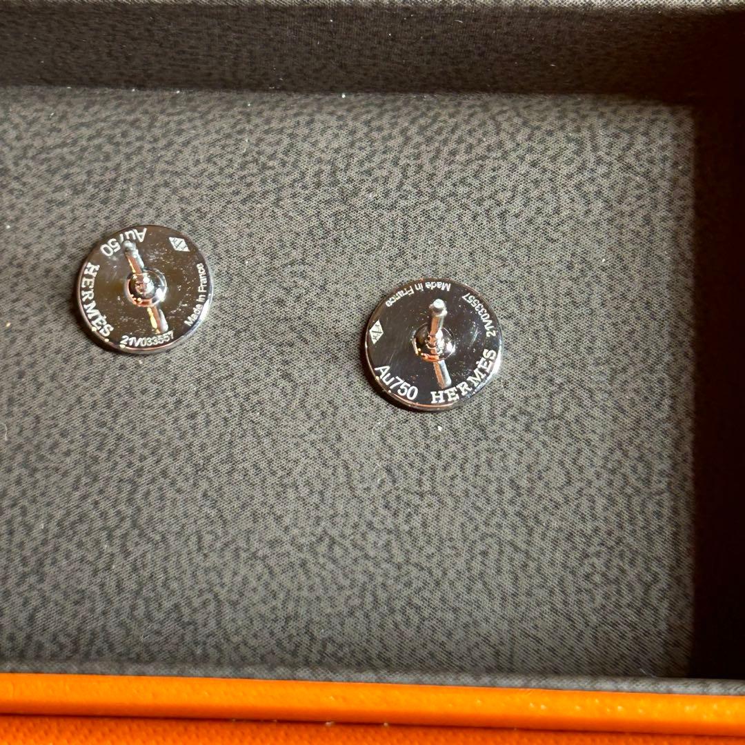 エルメスピアス ガンバード　セリエピアス　ホワイトゴールド(K18)ダイヤモンド