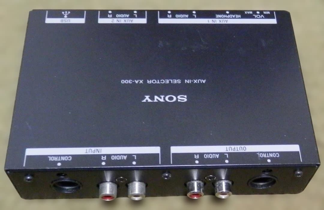 SONY XA-300 ソニーバス対応AUX・USB 外部入力セレクター