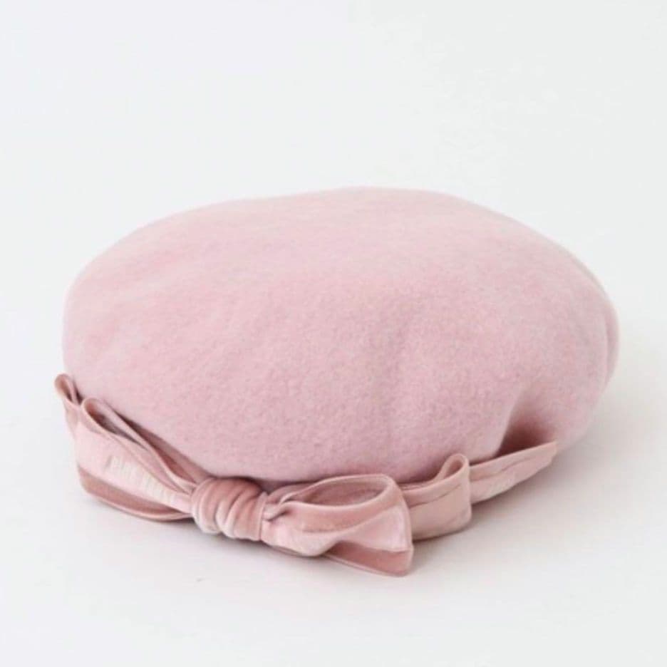 ピンクハウス 青木美沙子 ベレー帽 ピンク