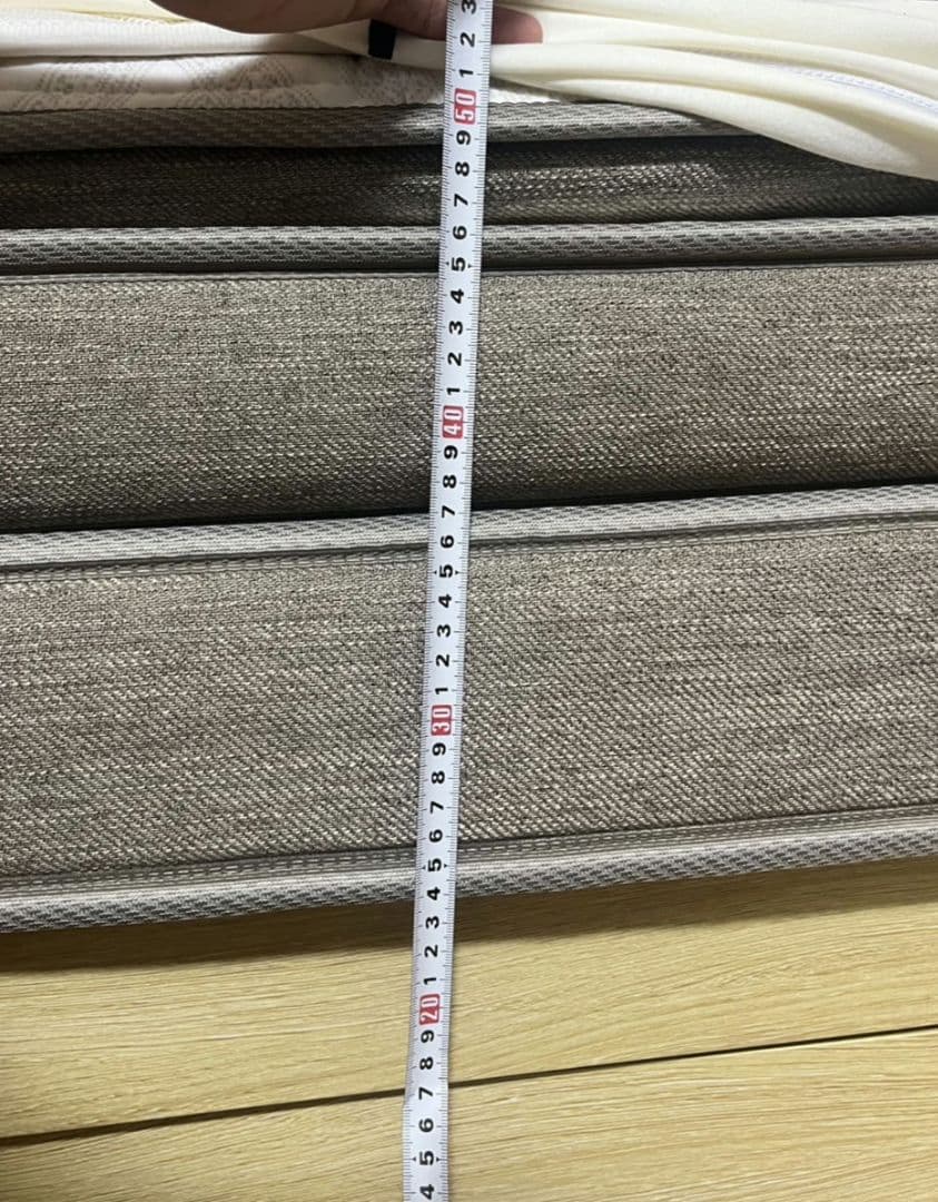 ニトリ　ダブルベッド(フレーム+マットレスセット)