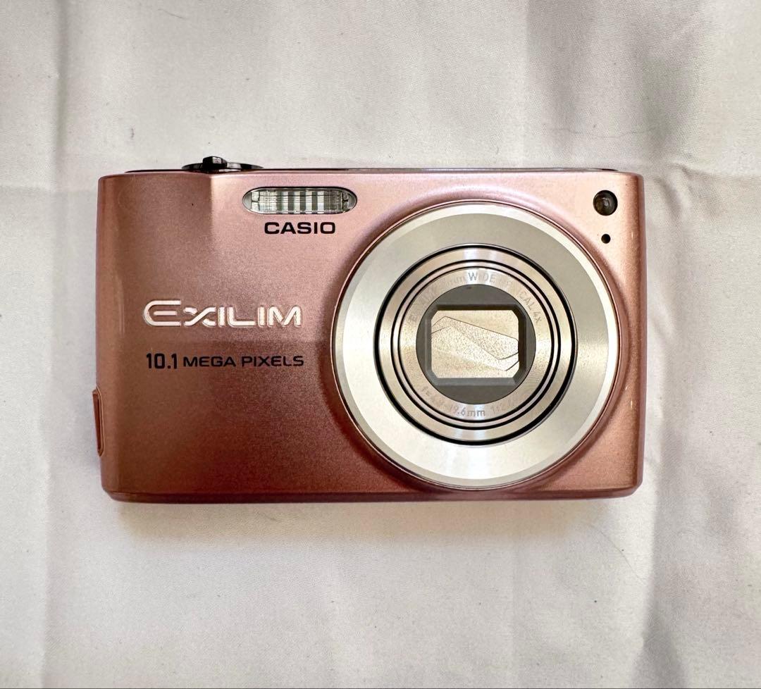 極美品/CASIO EX-Z300 コンパクトデジタルカメラ/ピンク