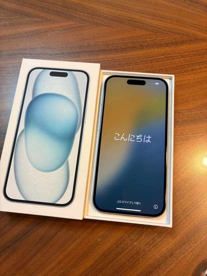 Apple iPhone15 ブルー 125GB SIMフリー