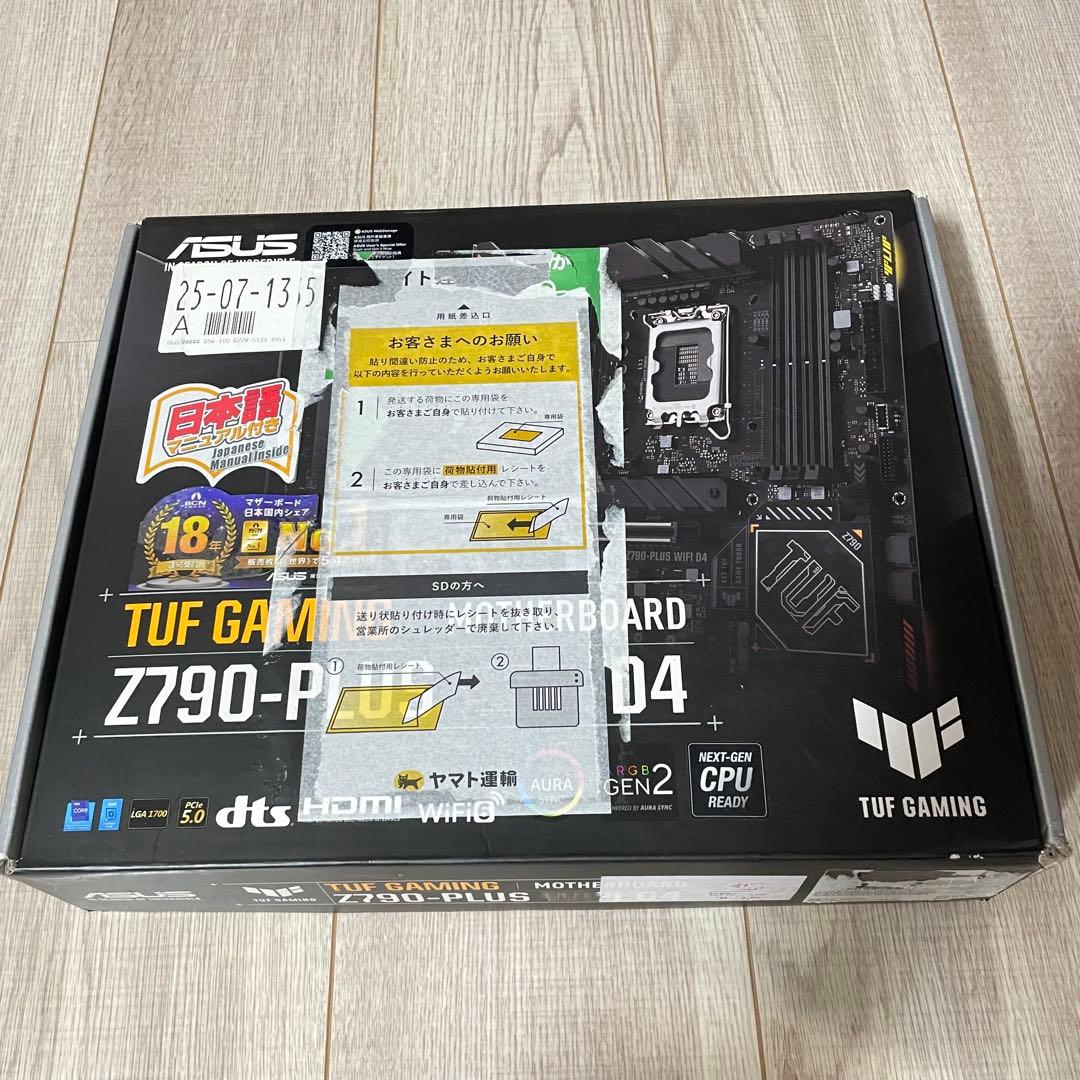 i9-13900KF マザボTUF GAMING Z790 PLUS DDR4