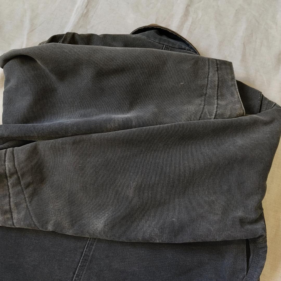 レアカラー 00s USA製 カーハート チョアコート グレー ペトロールPTL