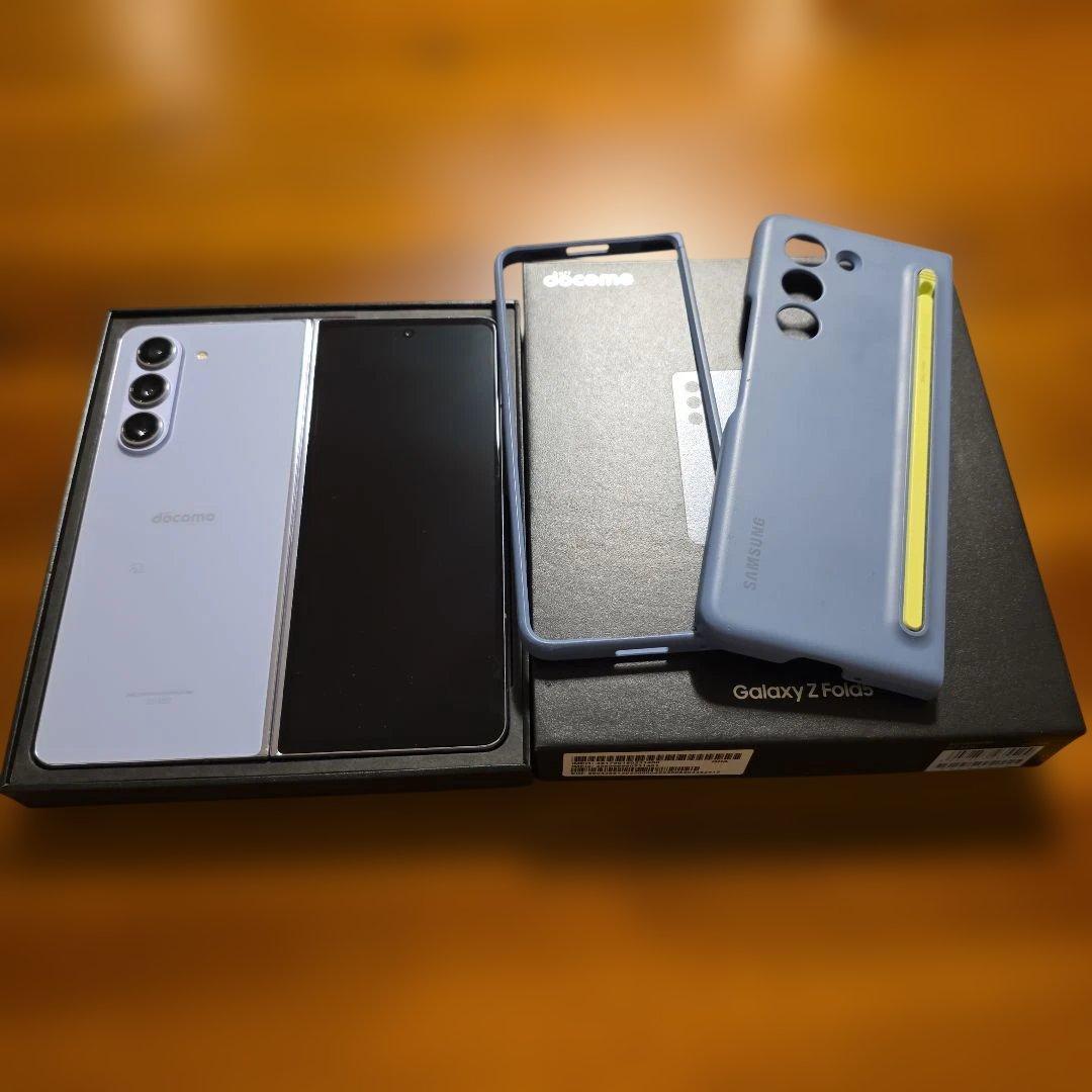 Galaxy z fold 5 SC-55D 国内simフリー　sペン付き