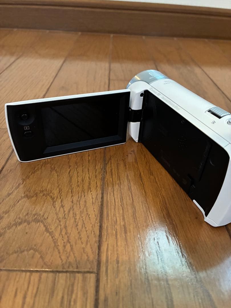 SONY ビデオカメラ 60倍ズーム ホワイト