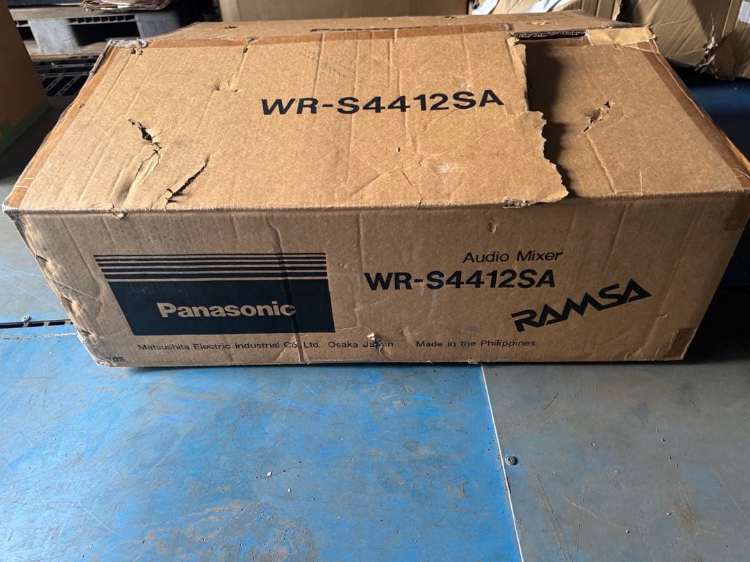 Panasonic RAMSA 業務用アナログミキサー WR-S4412SA