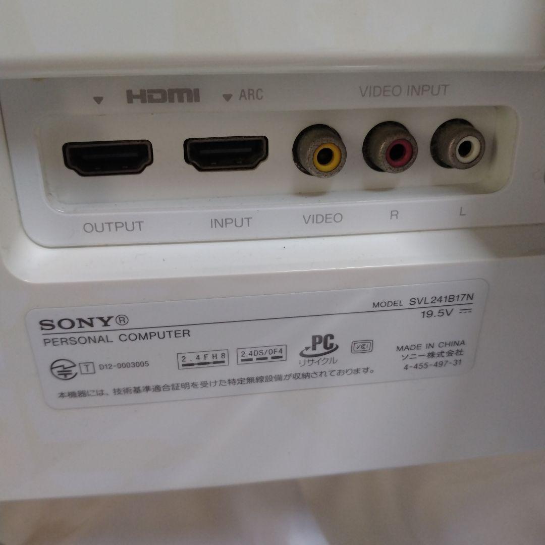 SONY VAIO　一体型PC　SVL241B17N