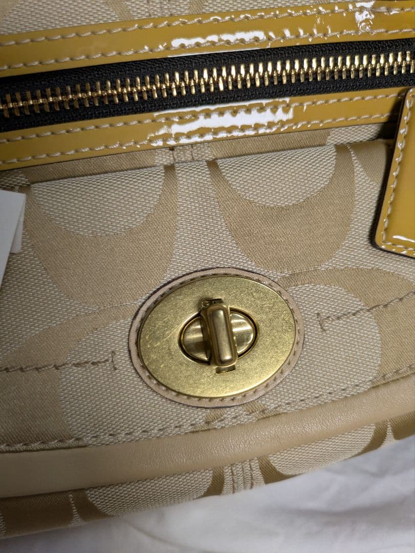 COACH ロゴ入りハンドバッグ M0873-13482未使用品