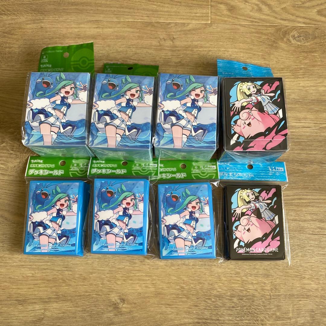 デッキケース デッキシールド チルタリス&ルチア 3点セット ピッピ＆リーリエ