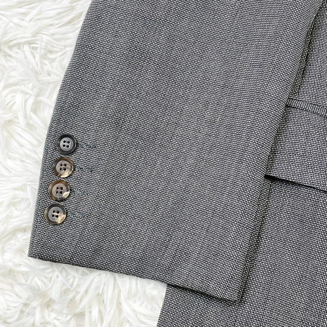 美品　クリスチャンディオール　ダブルスーツ　セットアップ　グレー