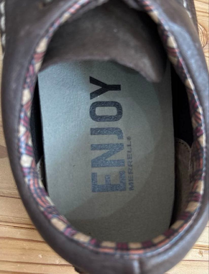 ダークブラウン MERRELLUS　サイズ8　スエード　ウーマン　メレル