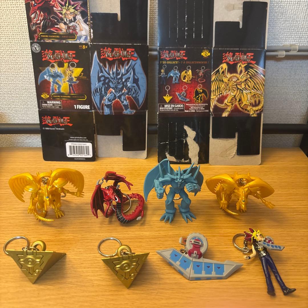 【US規格】遊戯王 フィギュアキーホルダー　8体
