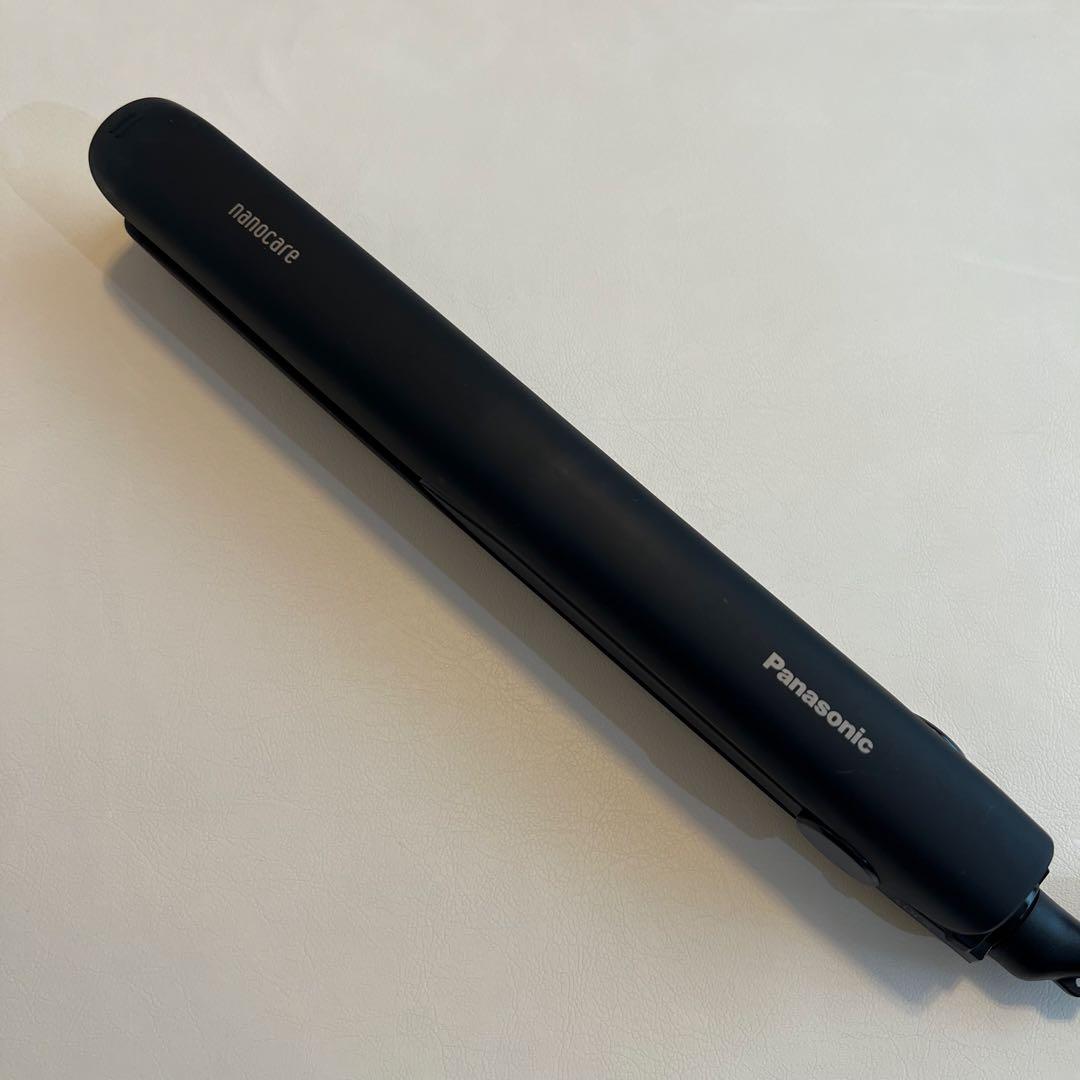Panasonic ナノケア ストレートヘアアイロン ブラック　EH-HS0J
