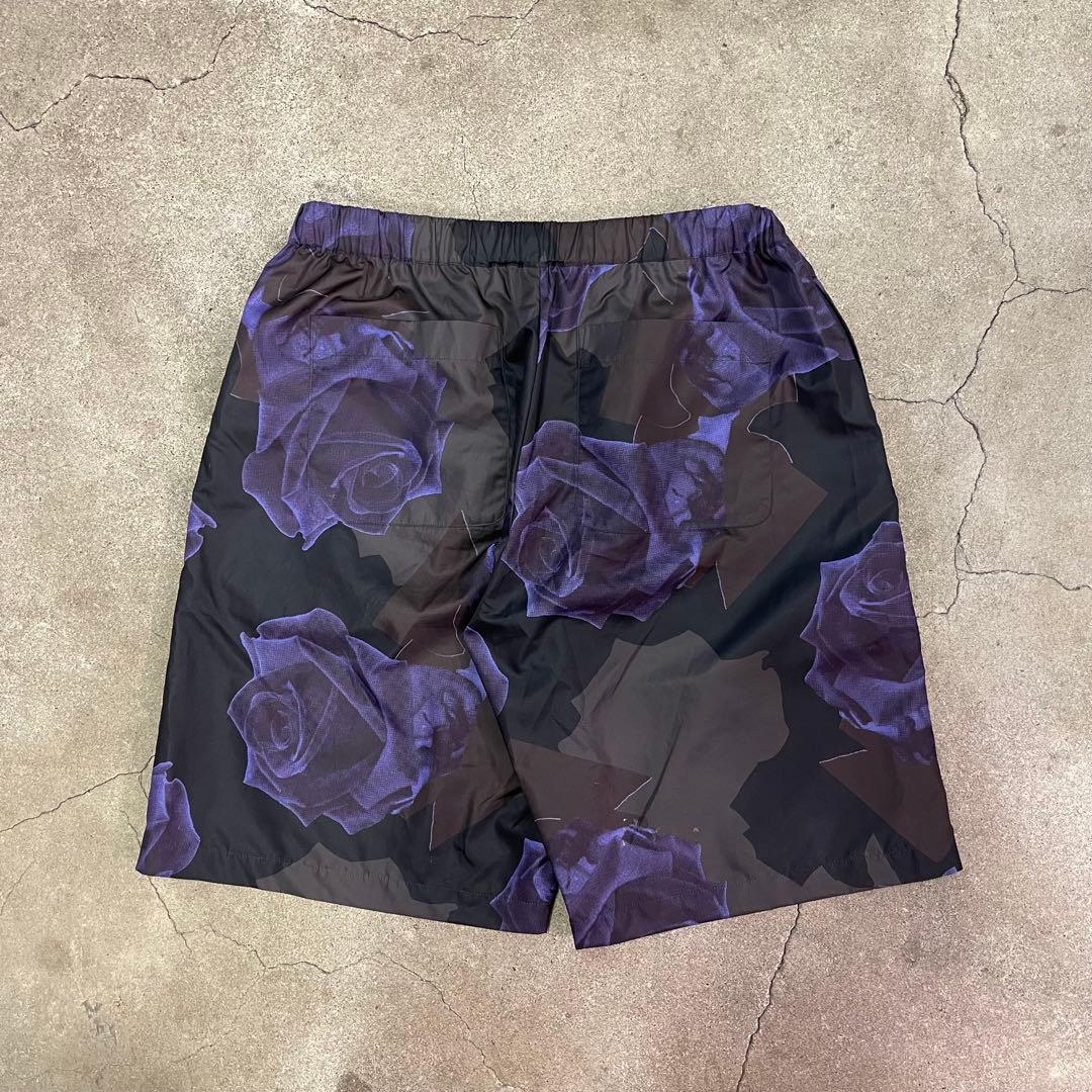 Undercover UP1D4505 ローズプリント ショートパンツ