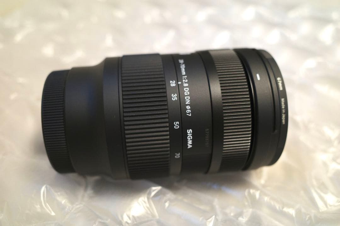 【美品】SIGMA 28-70mm F2.8 DG DN ソニーE用 おまけ付き