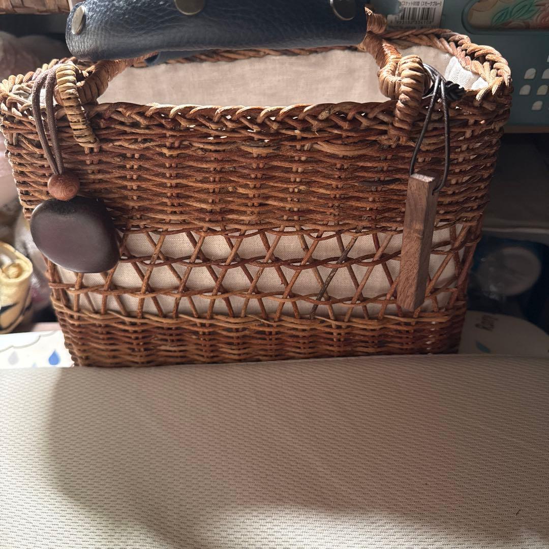 かごや国産アケビ かごバッグ