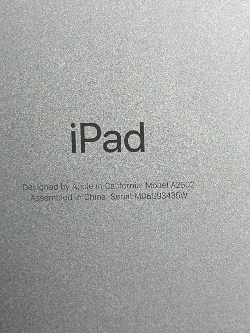 iPad 第9世代　Wi-Fi ジャンク　割れなし