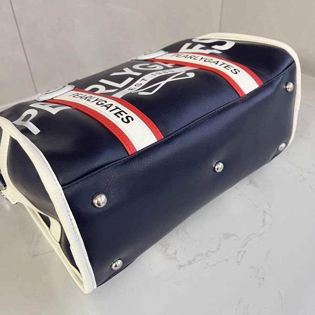 PEARLY GATES ボストンバッグ ネイビー