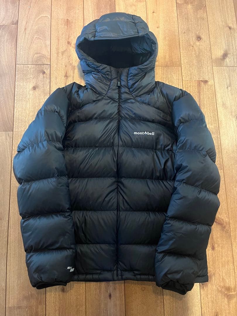 mont-bell モンベル ライト アルパイン ダウン パーカ ブラック L