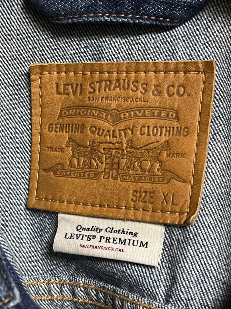 LEVI'S PREMIUM デニムジャケット XL made USAモデル