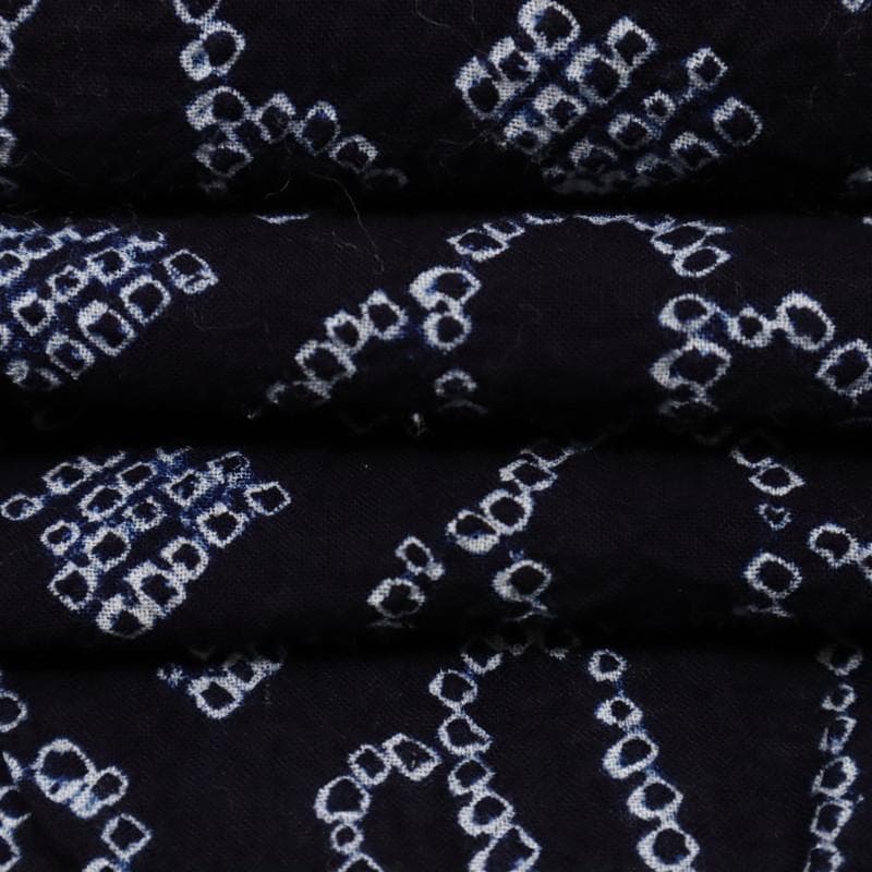 絞り浴衣＊夏着物 小柄さん 花の蕾模様 普段着として♪木綿着物◆5UA16