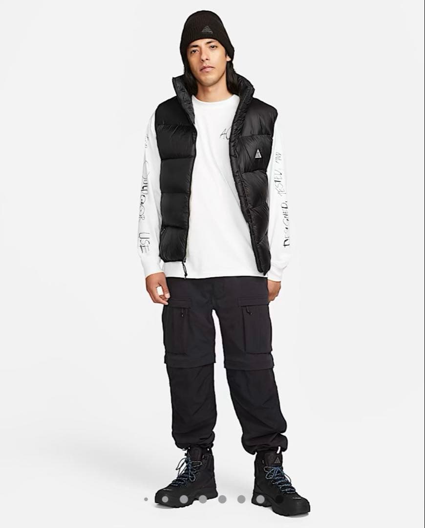 新品 NIKE ACG 2way カーゴパンツ 黒 M Smith Summit