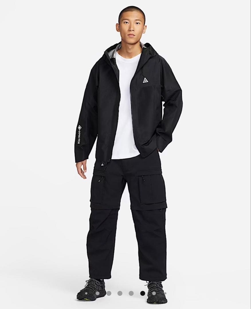 新品 NIKE ACG 2way カーゴパンツ 黒 M Smith Summit