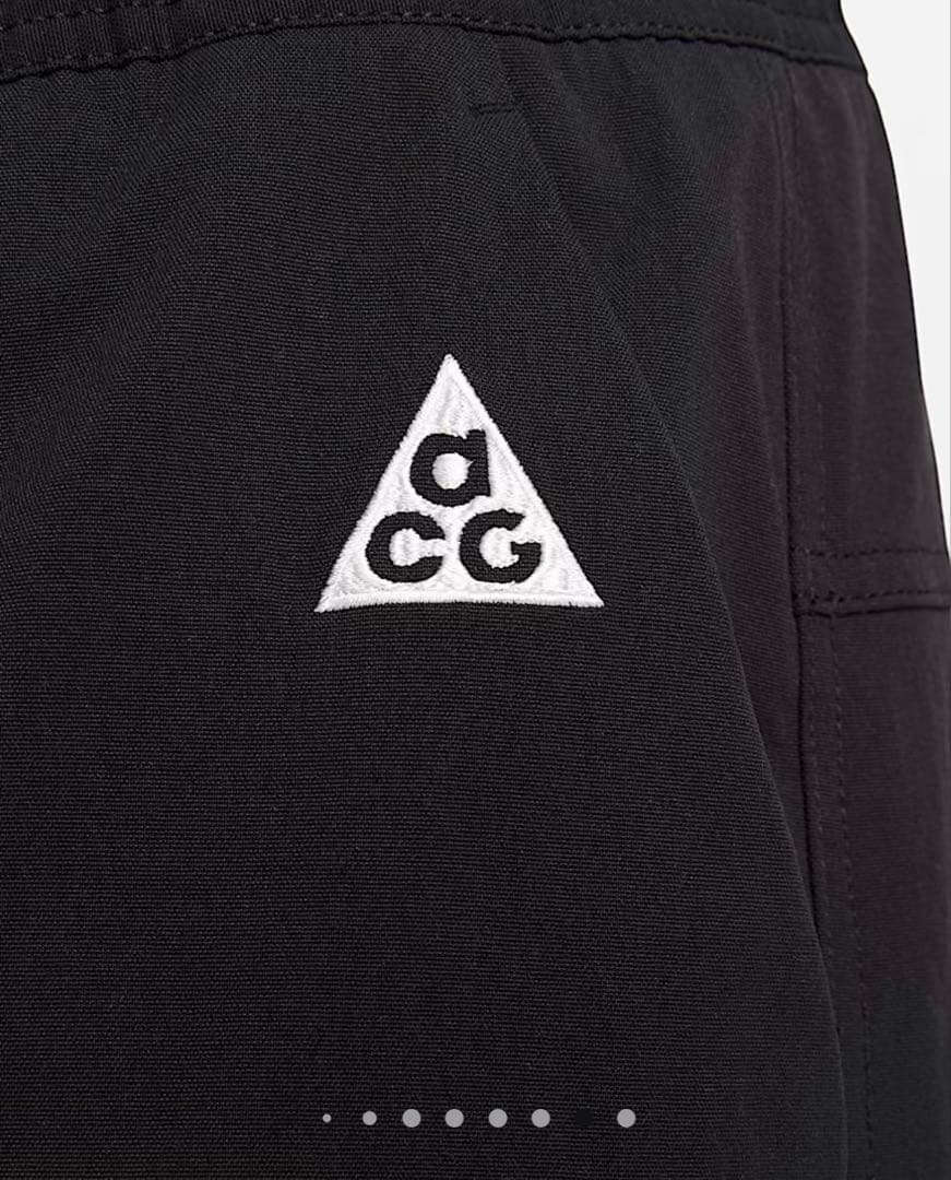 新品 NIKE ACG 2way カーゴパンツ 黒 M Smith Summit