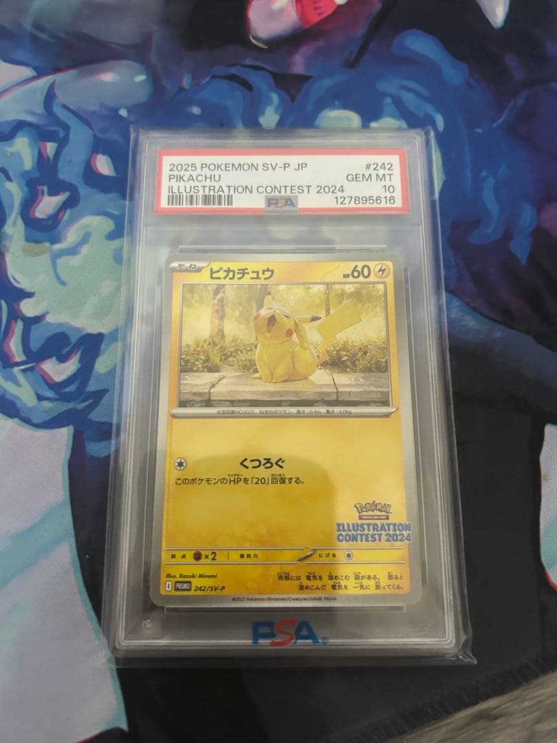 ピカチュウ #242 イラストコンテスト2024 PSA10