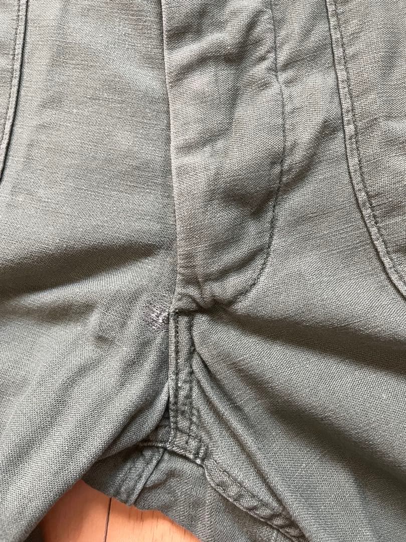 70s　米軍　ユーティリティ　トラウザーパンツ　OG-107 オリーブ　カーキ