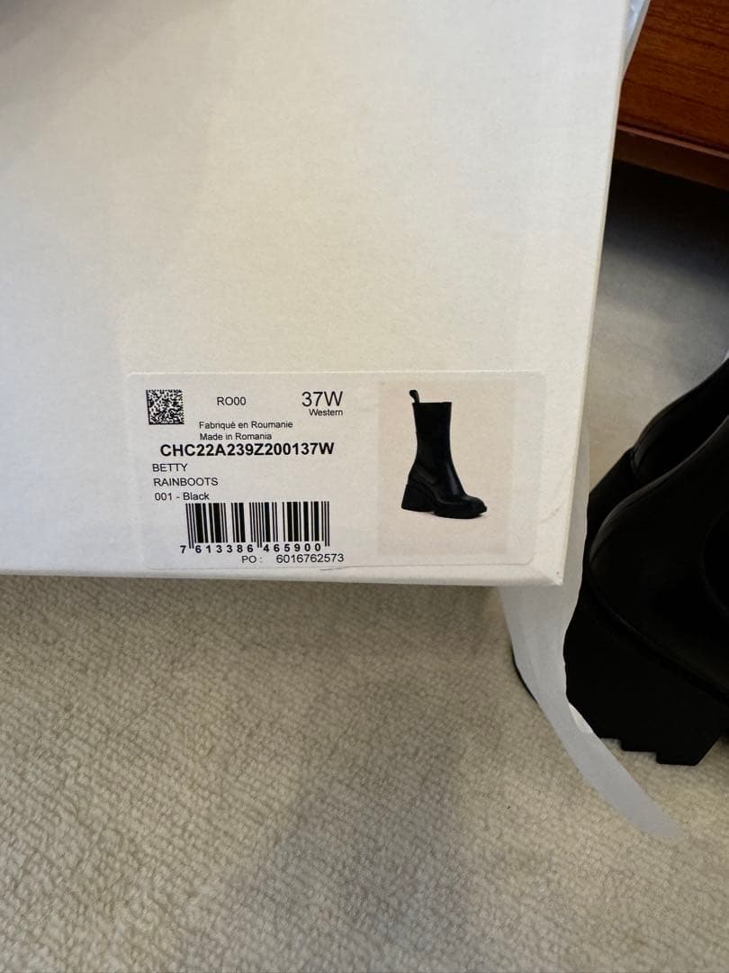 Chloe BETTYレインブーツ　37 24cm