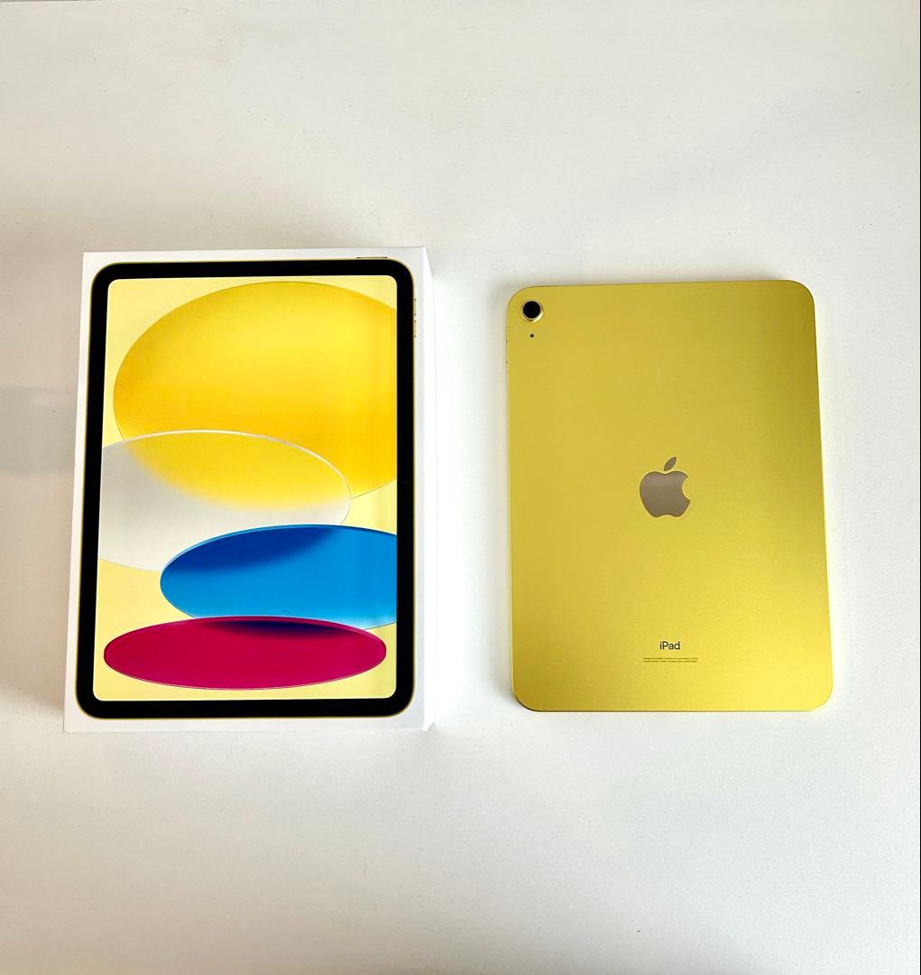 即購入可　iPad 10世代 十世代イエロー 64GB WiFiモデル