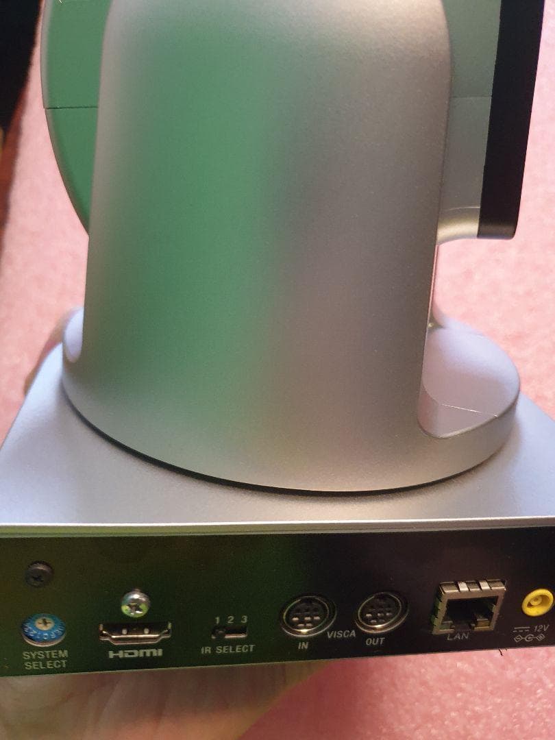 SONY リモートカメラSRG-120DH PTZ OBS配信セット ケーブル付