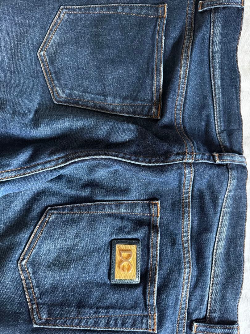 【古着】DOLCE&GABBANAドルチェ&ガッバーナ　スキニーデニム　52