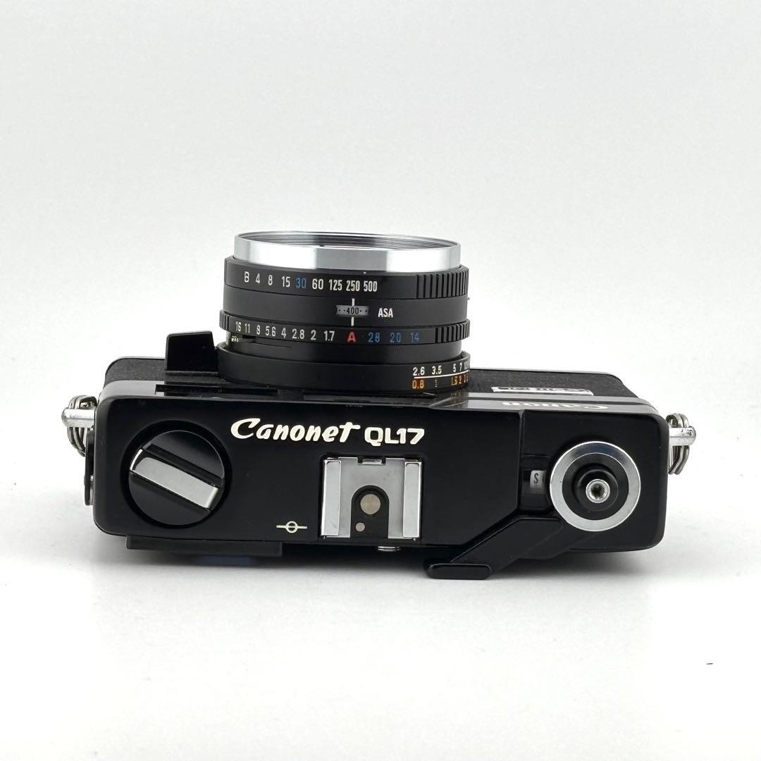 【完動品】 Canon Canonet QL17 G-Ⅲ 黒　動作確認済み