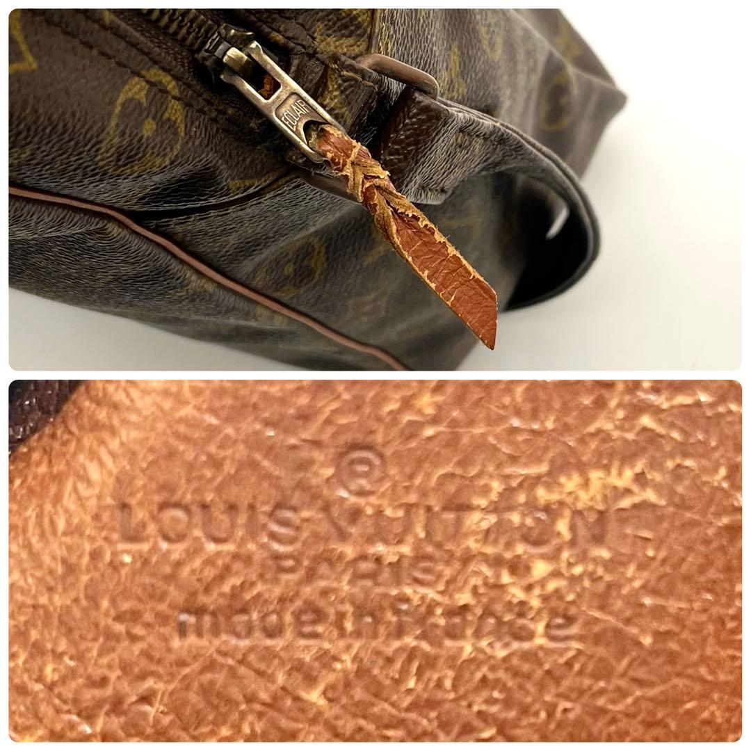 ルイヴィトン モノグラム マルソー ショルダーバッグ 本物 正規品 男女兼用 茶