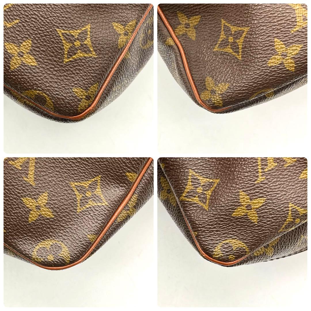 ルイヴィトン モノグラム マルソー ショルダーバッグ 本物 正規品 男女兼用 茶