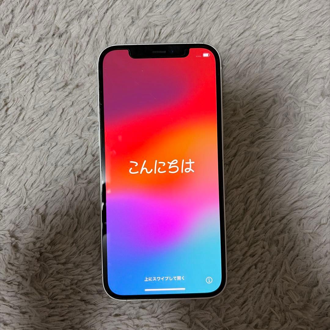 iPhone12 本体 ジャンク品 白 SIMフリー