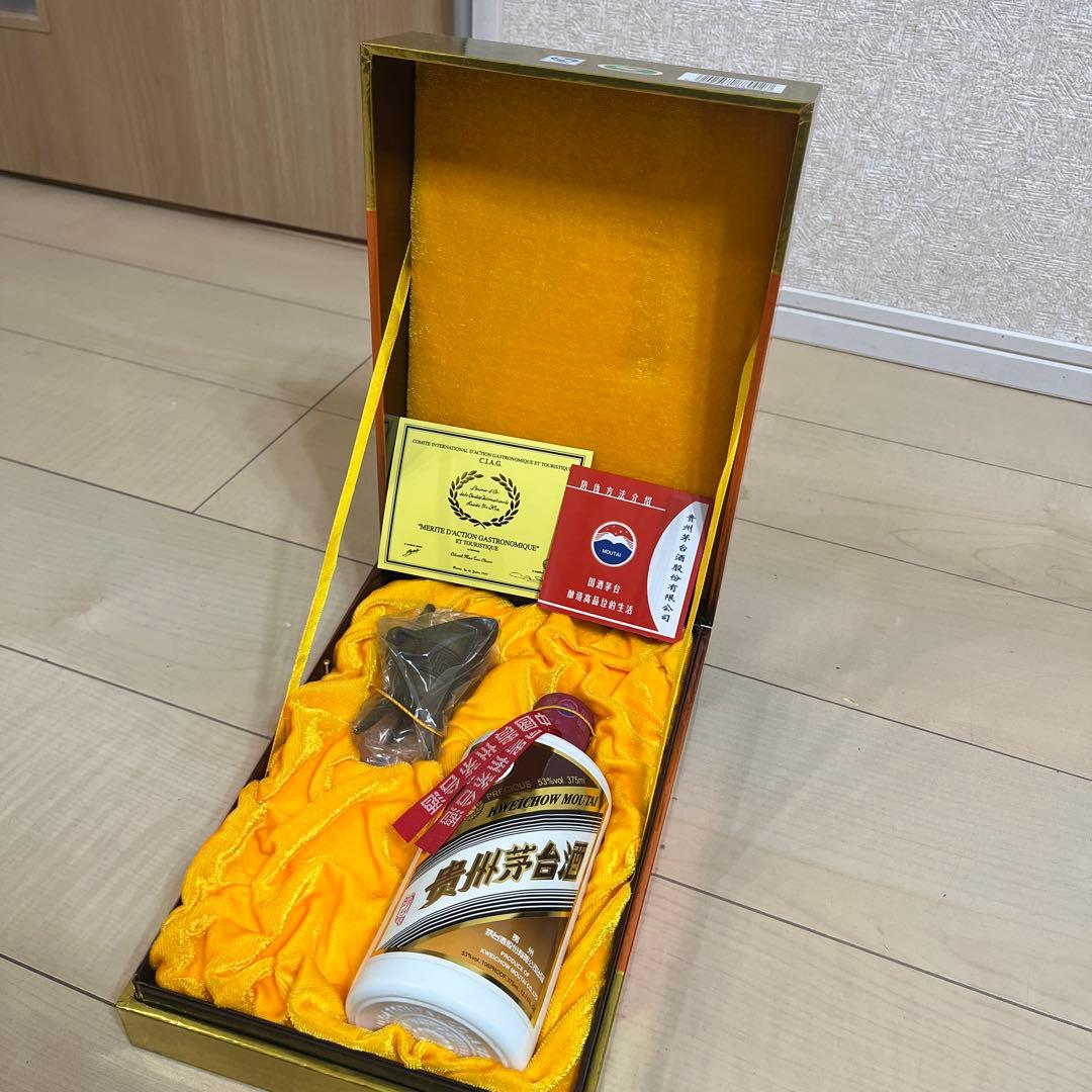 MOUTAI プレシャスゴールドラベル　375ml ギフトボックス入り