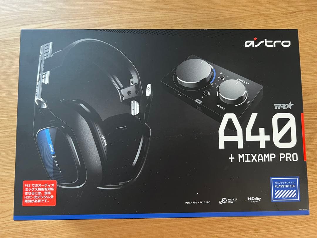 astro A40 + MIXAMP PRO ゲーミングヘッドセット