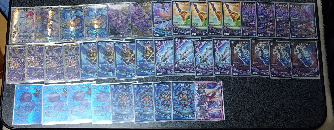 2*送様 デュエルマスターズ　引退品まとめ売り　デッキ10個&金トレジャーなどカ