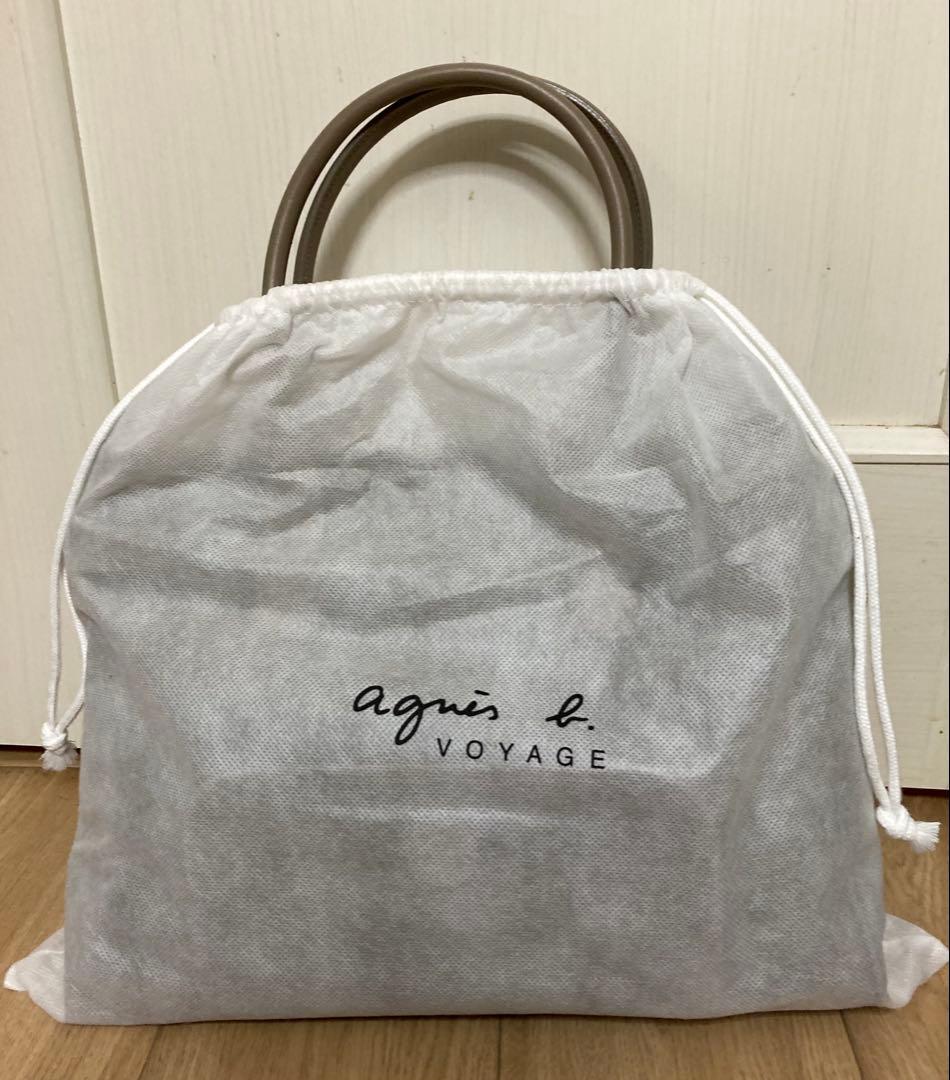 未使用　アニエスベー ボヤージュ　キャンバス トートバッグ 中型