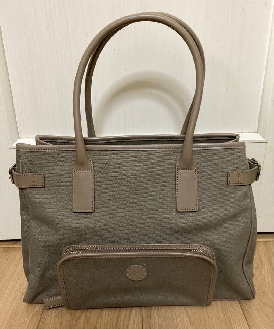 未使用　アニエスベー ボヤージュ　キャンバス トートバッグ 中型
