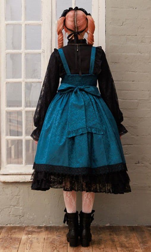 Chalmiere　シャルミエール　クロスモチーフジャンスカ　グリーン