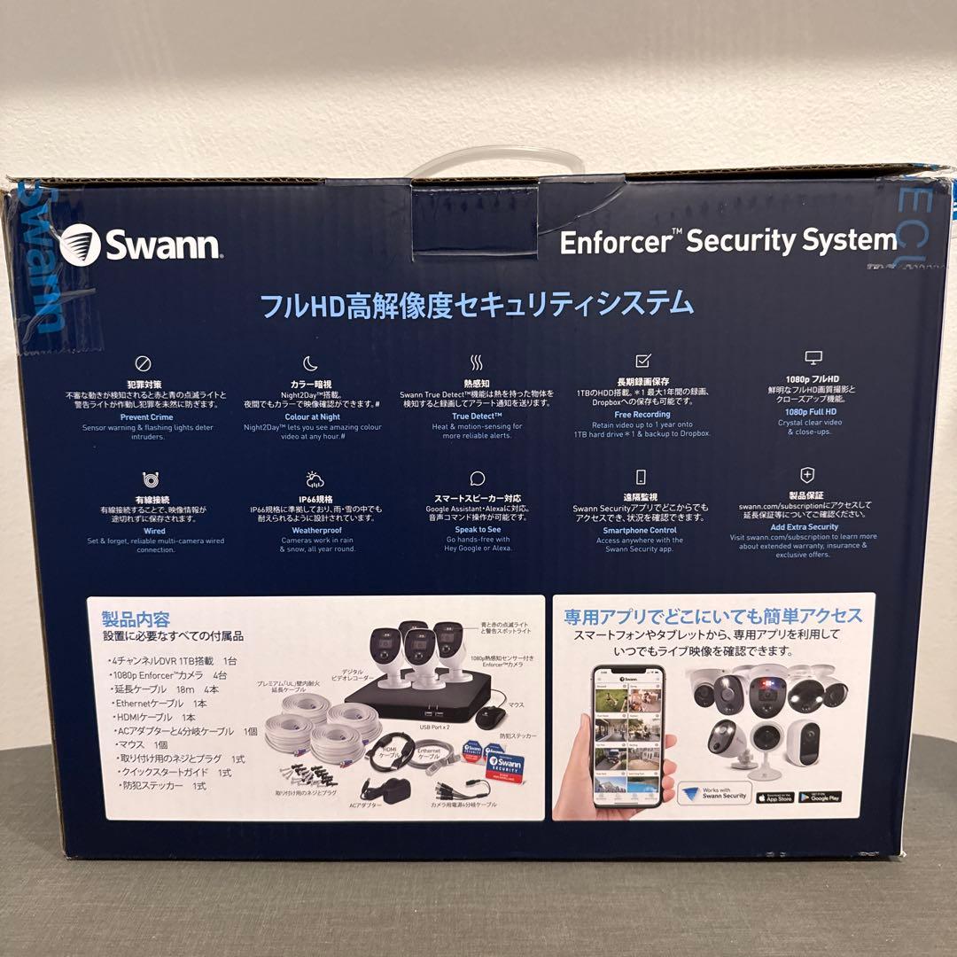 新品Swann Enforcer Security System 4台セット