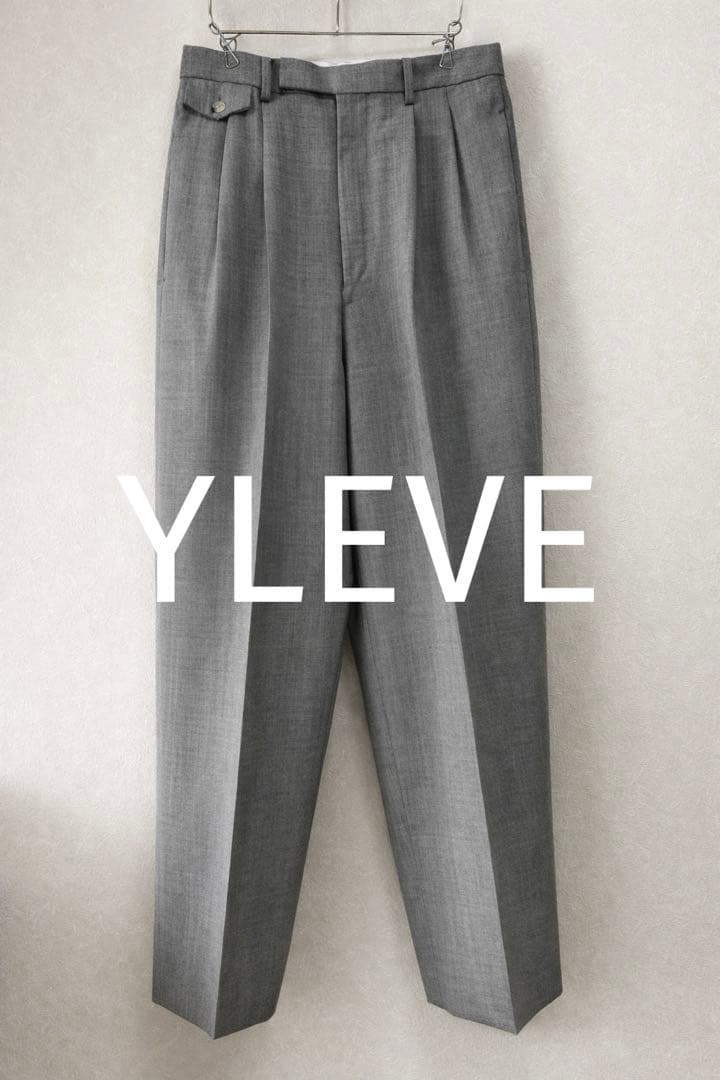 【YLEVE／イレーヴ】サマーウール スラックス グレー サイズ3