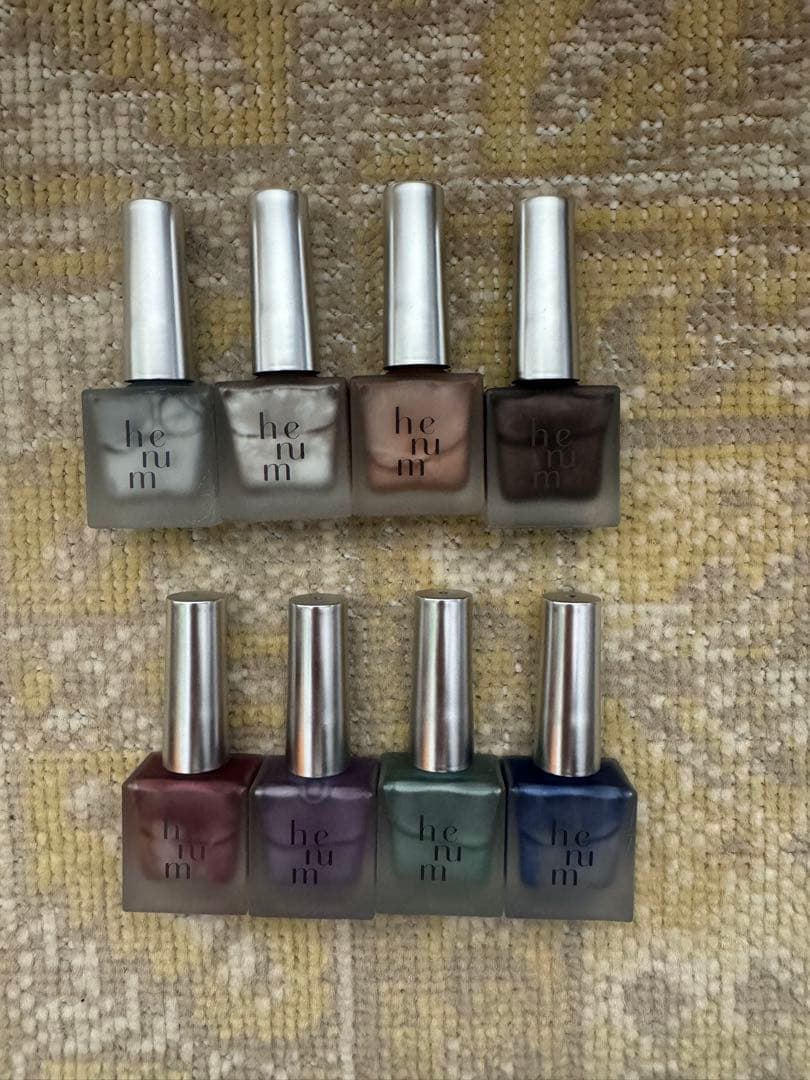 henum ヘニュム インク メタリック 8色セット メタリックインク