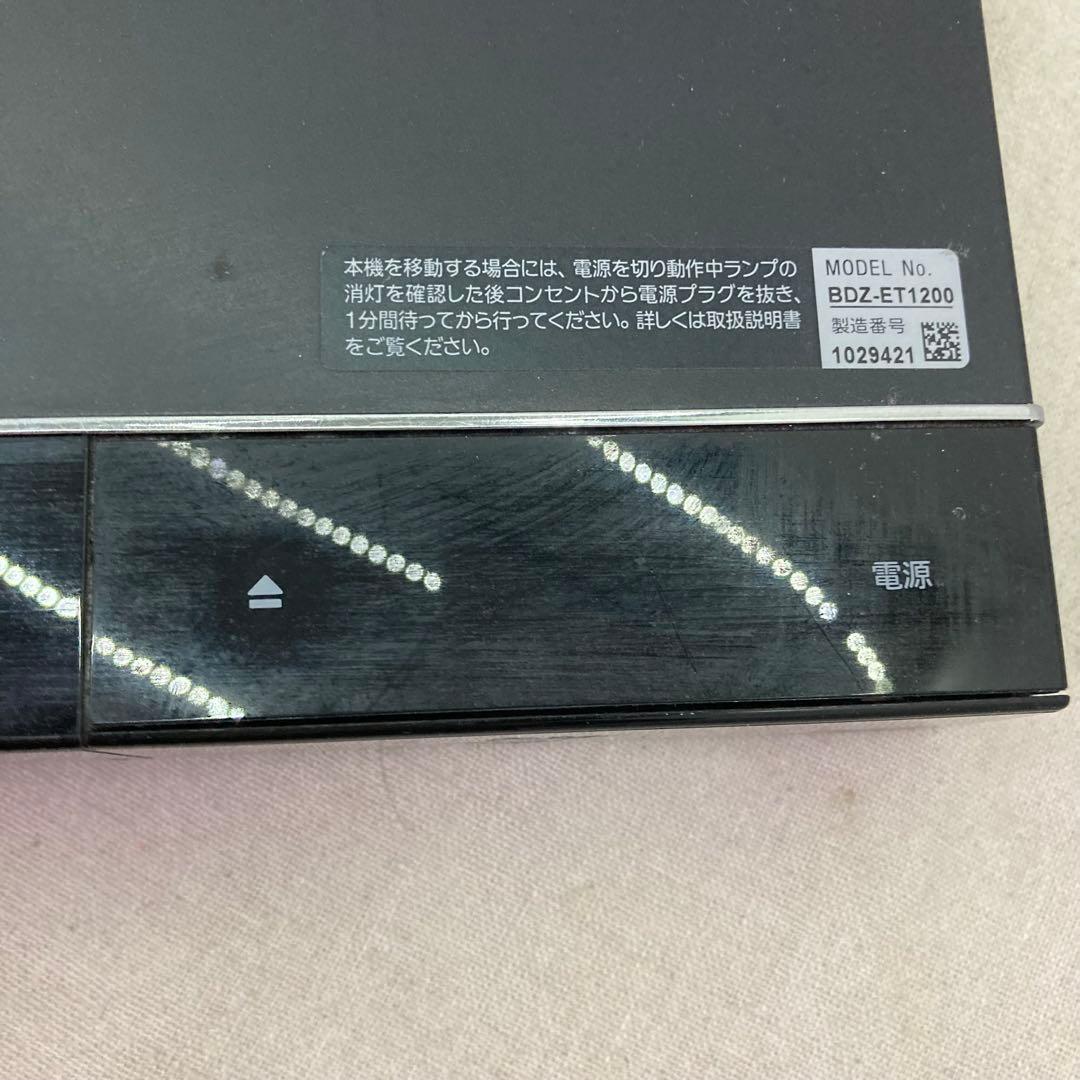 SONY　ソニー　ブルーレイ/DVDレ コーダー BDZ-ET1200