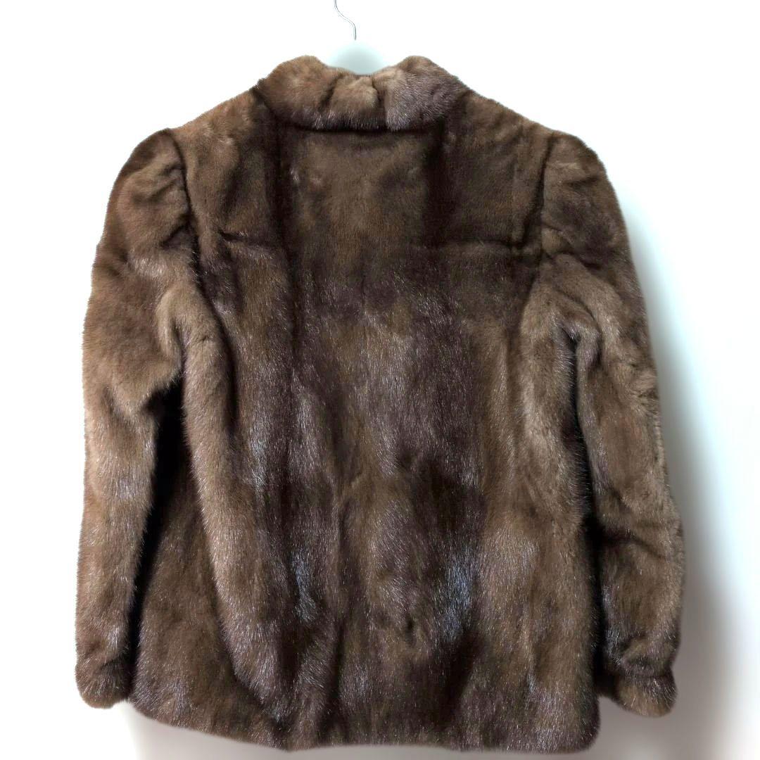 MOONBAT ミンク毛皮　リアルファーコート